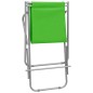 vidaXL Sillas mecedoras 2 unidades acero verde vidaXL Sillas mecedoras 2 unidades acero verde