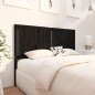 vidaXL Cabecero de cama madera maciza de pino negro 145,5x4x100 cm vidaXL Cabecero de cama madera maciza de pino negro 145,5x4x100 cm