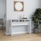 vidaXL Mesa consola madera de ingeniería blanco brillo 105x30x80 cm vidaXL Mesa consola madera de ingeniería blanco brillo 105x30x80 cm
