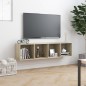 vidaXL Estantería/mueble de TV roble Sonoma 143x30x36 cm vidaXL Estantería/mueble de TV roble Sonoma 143x30x36 cm