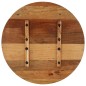 vidaXL Tablero de mesa redonda madera reciclada maciza 70 cm 15-16 mm vidaXL Tablero de mesa redonda madera reciclada maciza 70 cm 15-16 mm