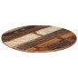 vidaXL Tablero de mesa redonda madera reciclada maciza 70 cm 15-16 mm vidaXL Tablero de mesa redonda madera reciclada maciza 70 cm 15-16 mm