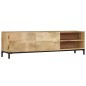 vidaXL Mueble para TV madera maciza de mango 145x30x41 cm