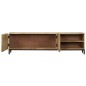 vidaXL Mueble para TV madera maciza de mango 145x30x41 cm
