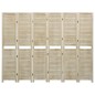 vidaXL Biombo de 6 paneles de madera maciza de paulownia 210x165 cm vidaXL Biombo de 6 paneles de madera maciza de paulownia 210x165 cm