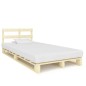 vidaXL Estructura de cama de palés madera maciza de pino 120x200 cm vidaXL Estructura de cama de palés madera maciza de pino 120x200 cm