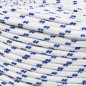 vidaXL Cuerda de barco polipropileno blanco 8 mm 25 m