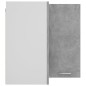 vidaXL Armario colgante esquina madera de ingeniería gris hormigón vidaXL Armario colgante esquina madera de ingeniería gris hormigón