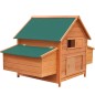 vidaXL Gallinero de madera 157x97x110 cm  