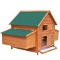 vidaXL Gallinero de madera 157x97x110 cm  