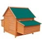 vidaXL Gallinero de madera 157x97x110 cm  