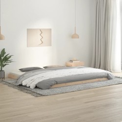 vidaXL Estructura de cama de madera maciza de pino 200x200 cm