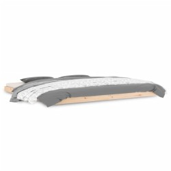 vidaXL Estructura de cama de madera maciza de pino 200x200 cm