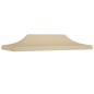 vidaXL Techo de carpa para celebraciones beige 6x3 m 270 g/m² vidaXL Techo de carpa para celebraciones beige 6x3 m 270 g/m²