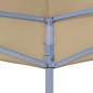 vidaXL Techo de carpa para celebraciones beige 6x3 m 270 g/m² vidaXL Techo de carpa para celebraciones beige 6x3 m 270 g/m²