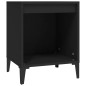 vidaXL Mesitas de noche 2 unidades negro 40x35x50 cm vidaXL Mesitas de noche 2 unidades negro 40x35x50 cm