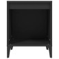vidaXL Mesitas de noche 2 unidades negro 40x35x50 cm vidaXL Mesitas de noche 2 unidades negro 40x35x50 cm