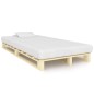 vidaXL Estructura de cama de palés madera maciza de pino 120x200 cm vidaXL Estructura de cama de palés madera maciza de pino 120x200 cm
