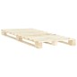 vidaXL Estructura de cama de palés madera maciza de pino 120x200 cm vidaXL Estructura de cama de palés madera maciza de pino 120x200 cm