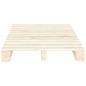 vidaXL Estructura de cama de palés madera maciza de pino 120x200 cm vidaXL Estructura de cama de palés madera maciza de pino 120x200 cm