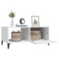 vidaXL Mesa de centro madera contrachapada blanco 90x50x40 cm vidaXL Mesa de centro madera contrachapada blanco 90x50x40 cm