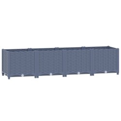 vidaXL Arriate polipropileno 160x40x38 cm