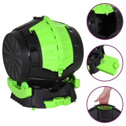 vidaXL Compostador giratorio 49,5x44,5x57 cm 50 L