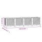 vidaXL Arriate polipropileno 160x40x38 cm vidaXL Arriate polipropileno 160x40x38 cm