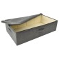 vidaXL Caja de almacenaje tela gris antracita 70x40x18 cm vidaXL Caja de almacenaje tela gris antracita 70x40x18 cm