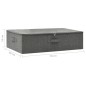 vidaXL Caja de almacenaje tela gris antracita 70x40x18 cm vidaXL Caja de almacenaje tela gris antracita 70x40x18 cm