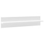 vidaXL Estante de pared 4 uds contrachapado blanco brillo 80x11,5x18cm vidaXL Estante de pared 4 uds contrachapado blanco brillo 80x11,5x18cm