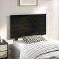 vidaXL Cabecero de cama madera maciza de pino gris 94x6x82,5 cm vidaXL Cabecero de cama madera maciza de pino gris 94x6x82,5 cm