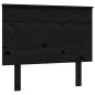 vidaXL Cabecero de cama madera maciza de pino gris 94x6x82,5 cm vidaXL Cabecero de cama madera maciza de pino gris 94x6x82,5 cm