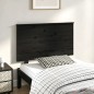vidaXL Cabecero de cama madera maciza de pino gris 94x6x82,5 cm vidaXL Cabecero de cama madera maciza de pino gris 94x6x82,5 cm