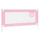 vidaXL Barandilla de seguridad cama de niño rosa tela 180x25 cm vidaXL Barandilla de seguridad cama de niño rosa tela 180x25 cm