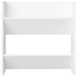 vidaXL Zapateros de pared 4 uds madera contrachapada blanco 60x18x60cm vidaXL Zapateros de pared 4 uds madera contrachapada blanco 60x18x60cm