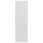 vidaXL Zapateros de pared 4 uds madera contrachapada blanco 60x18x60cm vidaXL Zapateros de pared 4 uds madera contrachapada blanco 60x18x60cm