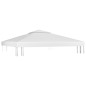 vidaXL Toldo de cenador 2 niveles 310 g/m² 3x3 m blanco vidaXL Toldo de cenador 2 niveles 310 g/m² 3x3 m blanco
