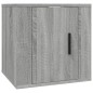 vidaXL Muebles para TV de pared 2 uds gris Sonoma 40x34,5x40 cm vidaXL Muebles para TV de pared 2 uds gris Sonoma 40x34,5x40 cm