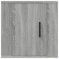 vidaXL Muebles para TV de pared 2 uds gris Sonoma 40x34,5x40 cm vidaXL Muebles para TV de pared 2 uds gris Sonoma 40x34,5x40 cm