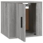 vidaXL Muebles para TV de pared 2 uds gris Sonoma 40x34,5x40 cm vidaXL Muebles para TV de pared 2 uds gris Sonoma 40x34,5x40 cm