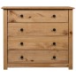 vidaXL Armario auxiliar de madera de pino estilo Panamá 80x40x73 cm vidaXL Armario auxiliar de madera de pino estilo Panamá 80x40x73 cm