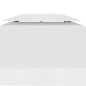 vidaXL Toldo de cenador 2 niveles 310 g/m² 3x3 m blanco vidaXL Toldo de cenador 2 niveles 310 g/m² 3x3 m blanco