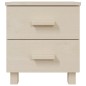 vidaXL Mesitas noche 2 uds HAMAR pino macizo marrón miel 40x35x44,5 cm vidaXL Mesitas noche 2 uds HAMAR pino macizo marrón miel 40x35x44,5 cm