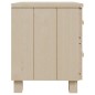 vidaXL Mesitas noche 2 uds HAMAR pino macizo marrón miel 40x35x44,5 cm vidaXL Mesitas noche 2 uds HAMAR pino macizo marrón miel 40x35x44,5 cm