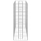 vidaXL Arriate de gaviones de acero galvanizado 90x30x90 cm vidaXL Arriate de gaviones de acero galvanizado 90x30x90 cm