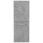 vidaXL Armario de baño madera contrachapada gris hormigón 30x30x80 cm vidaXL Armario de baño madera contrachapada gris hormigón 30x30x80 cm
