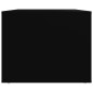 vidaXL Mesa de centro madera contrachapada negro 80x50x40 cm vidaXL Mesa de centro madera contrachapada negro 80x50x40 cm
