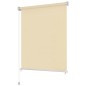 vidaXL Persiana enrollable de exterior 160x230 cm crema vidaXL Persiana enrollable de exterior 160x230 cm crema