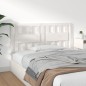 vidaXL Cabecero de cama madera maciza de pino blanco 145,5x4x100 cm vidaXL Cabecero de cama madera maciza de pino blanco 145,5x4x100 cm